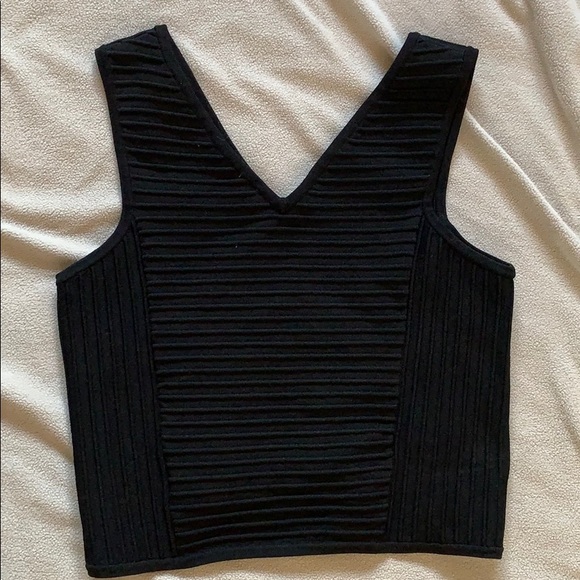 Sandro Tops - Sandro crop top in black